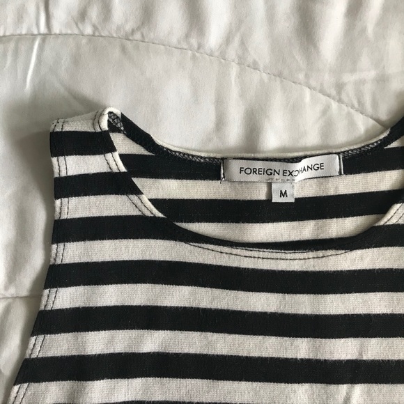 Foreign Exchange striped crop top - Picture 2 of 3